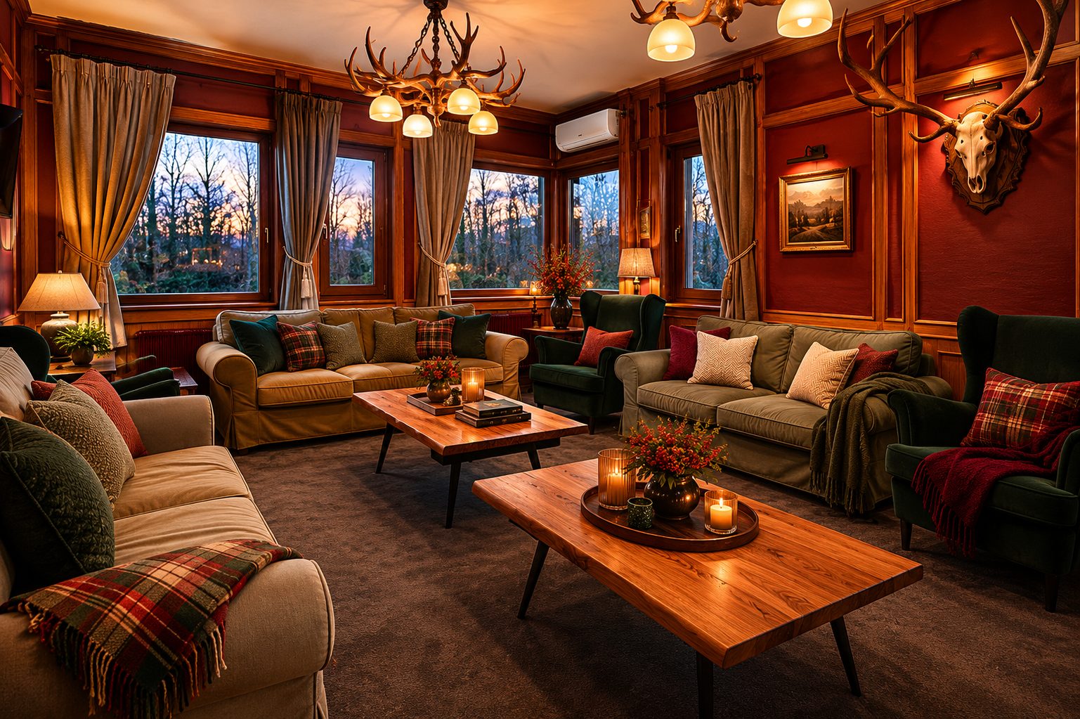Lounge and cigar room